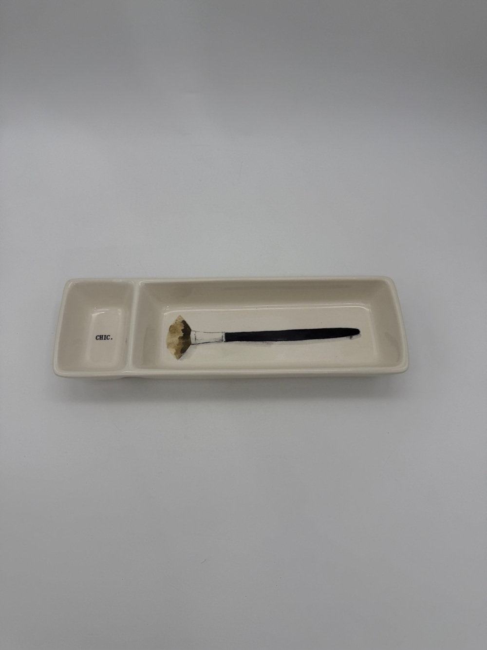 RAE DUNN Vanity Makeup Organizer Jewelry Trinket Chic. Artisan Collection Tray